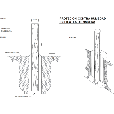 Postes de cimentacion - madera pdf