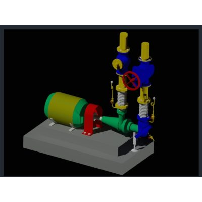 Pompe électrique compacte