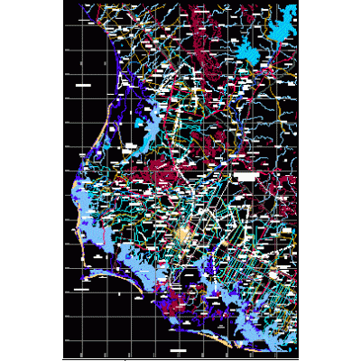 Mapa Detallado de Ahome