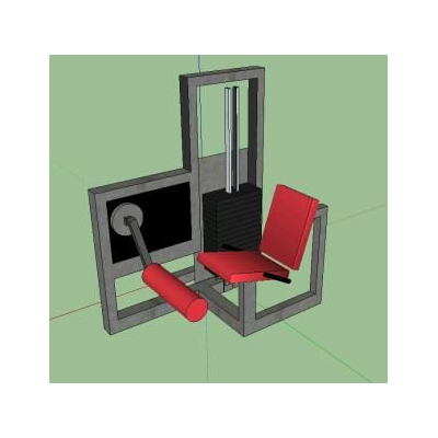 Maquina extension pierna