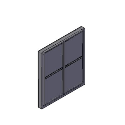 Puerta balcon 3d puerta balcon esta hecha en autcocad 3d version  2015