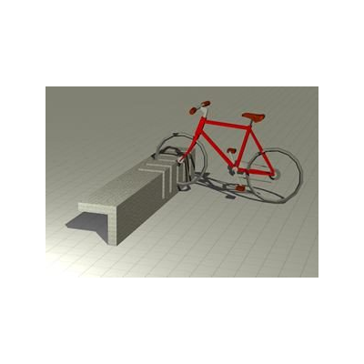 Banco y soporte bicicleta