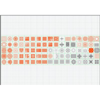 Mosaicos estilo islámico