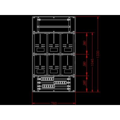 Centralizacion de contadores trifasicos