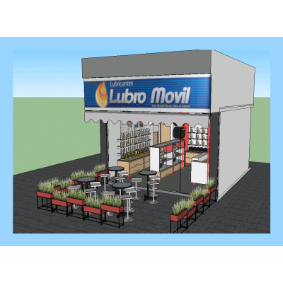 Local comercial venta de aceites para vehiculos
