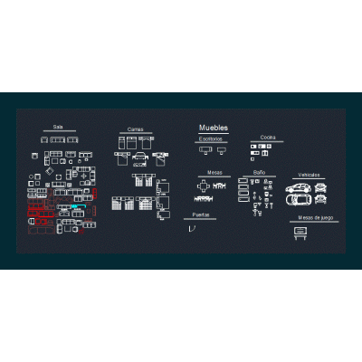 Bloques para un unifamiliar