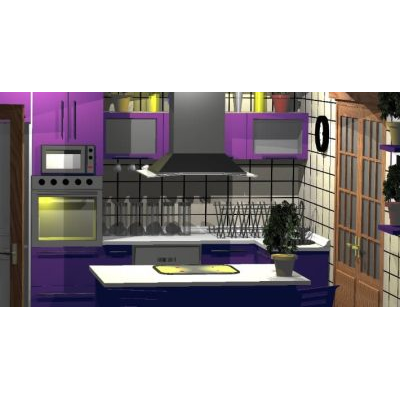 Cocina modular moderna