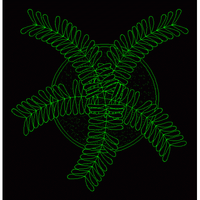 Planta en maceta 2d