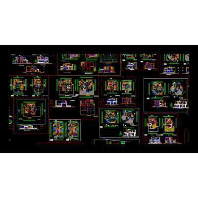 Plan de hasta 50 casas completas