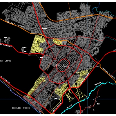 Plano de trujillo