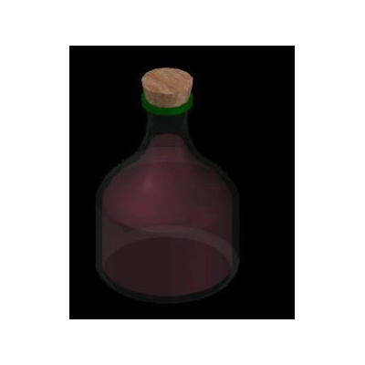 Botella de vino 3d