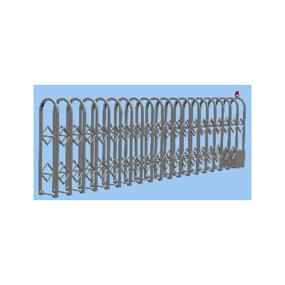 Porton valla telescopico 3d max