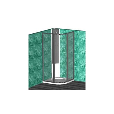 Ducha curva 3d