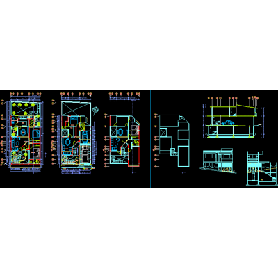 Uneven house - two floors -