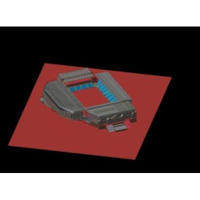 Villa park stadium 3d