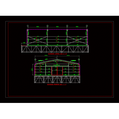 Estructura de Bodega 100 Toneladas