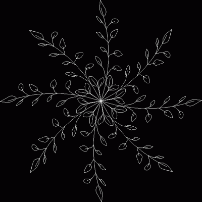 Diseno Floral Geometrico