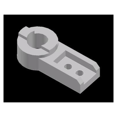 Pieza mecanica 3d