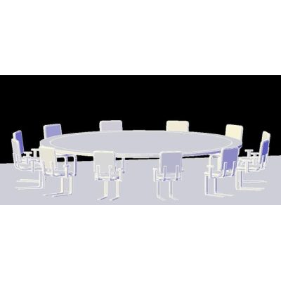 Conjunto de Mesa Redonda con Sillas