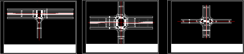 intersection of roads