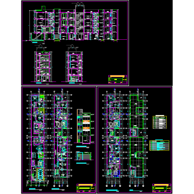 Proyecto de Edificio Residencial de 4 Pisos