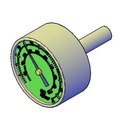 Manometro 3d