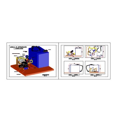 Modulo de congelacion y refrigeracion
