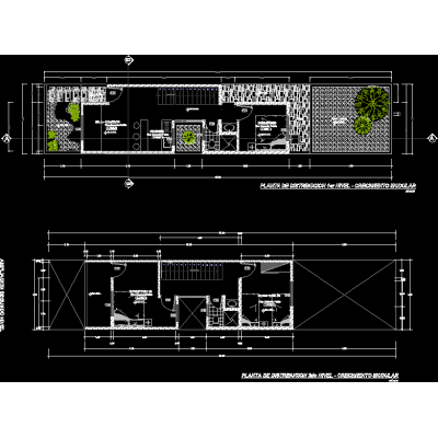 Casa Familiar Modular 4x20 en Dos Niveles