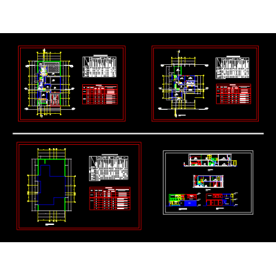 Complete Floor Plan of a Two-Level House