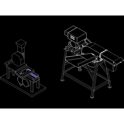 Maquina para la trituracion de metal