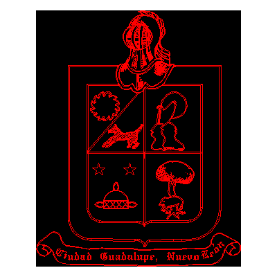 Escudo de cd. gudalupe; n.l. mexico