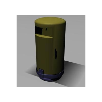 Buzon Cilindrico 3D