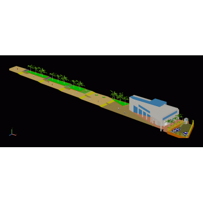 Building - municipality - 3d