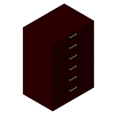 Cajonera Moderna de 6 Cajones