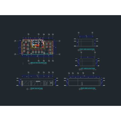 Restaurante comercial y diseno construido