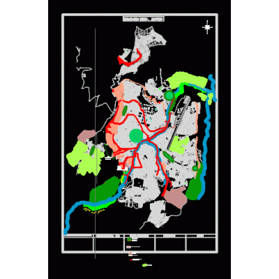 Plano de la ciudad de huamanga actualizado