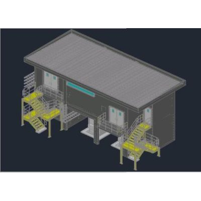Sala electrica 3d