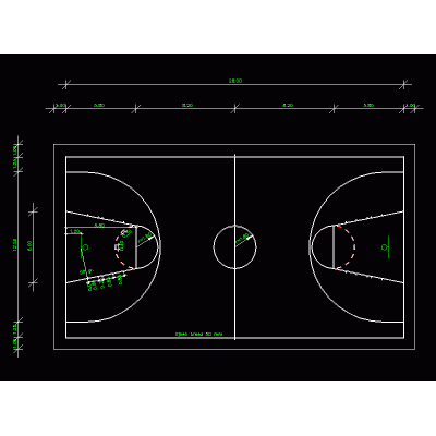 Basketball court