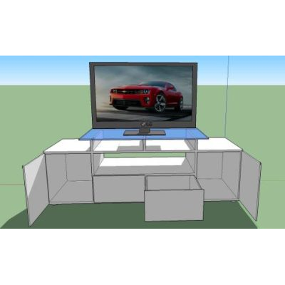Mueble con tv