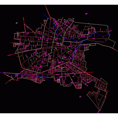 Plano Urbano de San Luis de la Paz