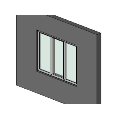 Ventana de revit 3d