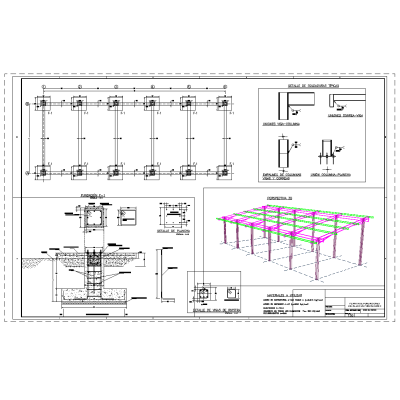 Estructura galpon