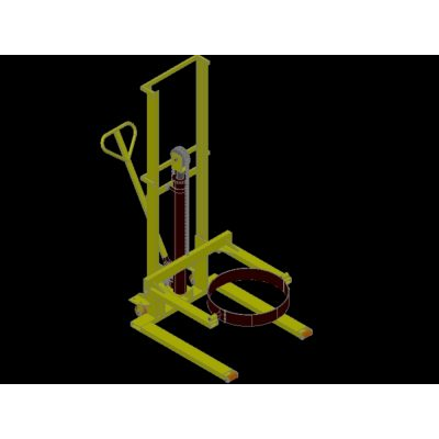 Volteador de tarros 3d