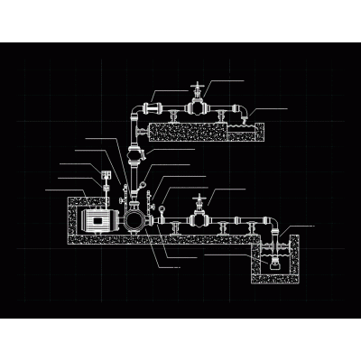 Système hydraulique avec pompe à eau