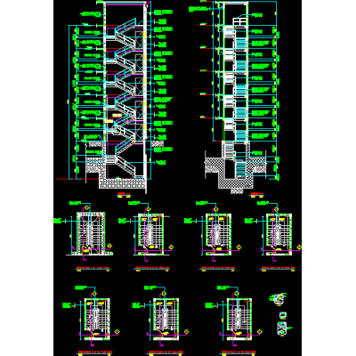 Escalera de acero