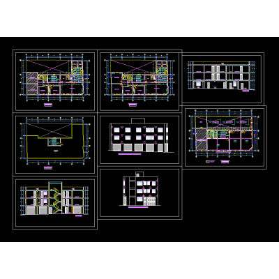 Vivienda bifamiliar mixta