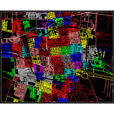 Plano de ciudad de san juan