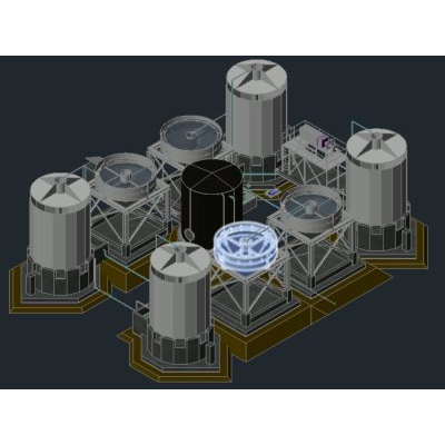 Planta tratamiento de industrias riles