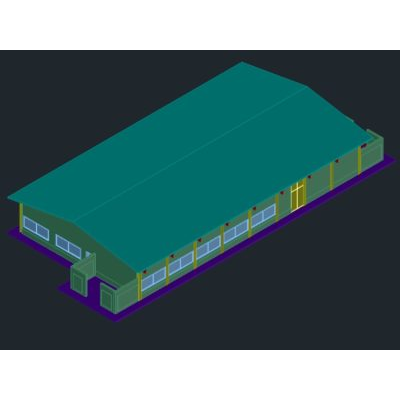 Diseno 3D de Oficina Administrativa