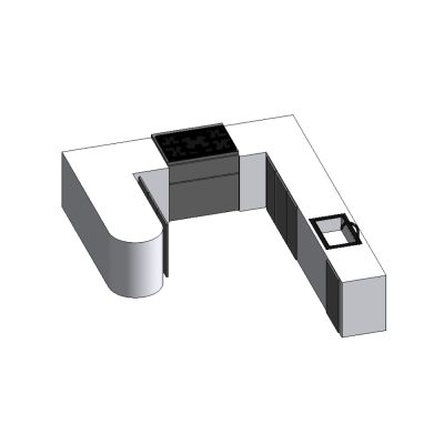 Mobiliario completo de cocina;